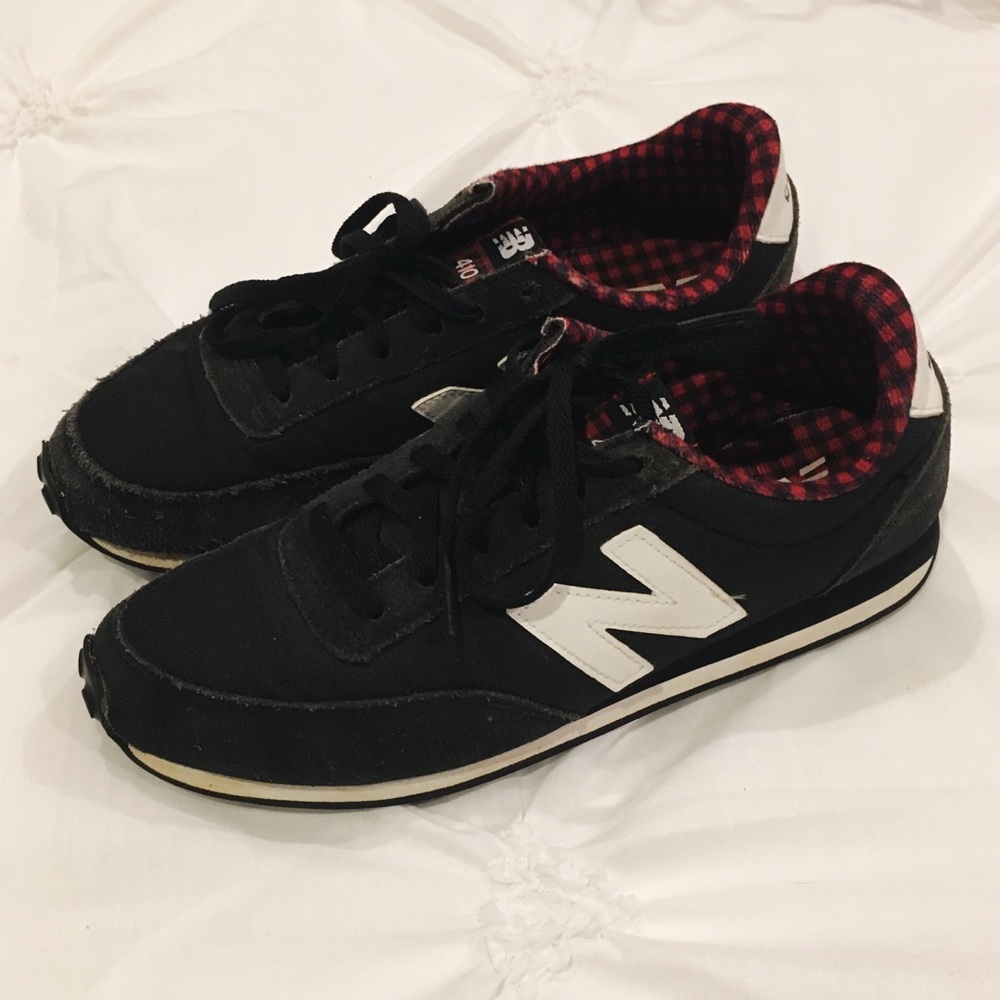 NEW BALANCE SHOES 410 Plaid interior